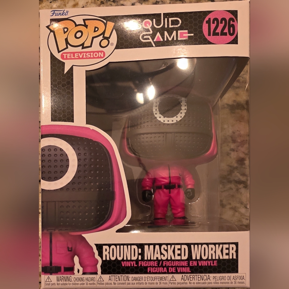 Funko Pop! Squid Game Pink Masked Worker